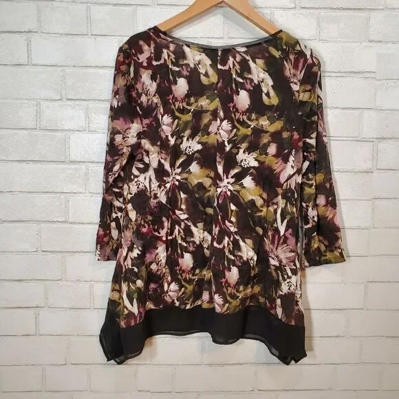 Simply Vera - Vera Wing floral top - Picture 9 of 13